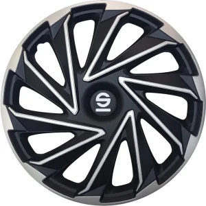 Direttamente Dal Produttore Set 4 copricerchi 14" pollici copriruota auto varese spc1480svbk argento nero